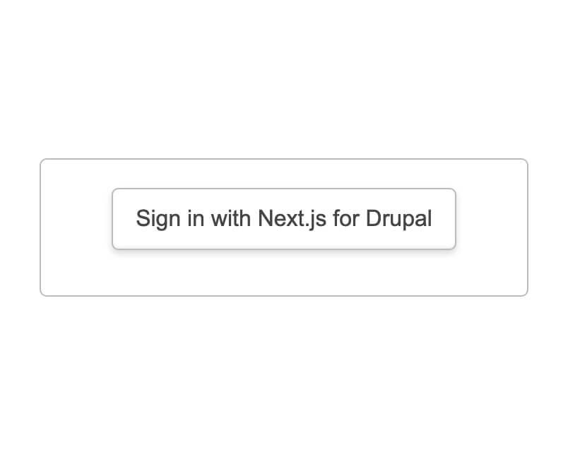 NextAuth.js Authorization Sign In