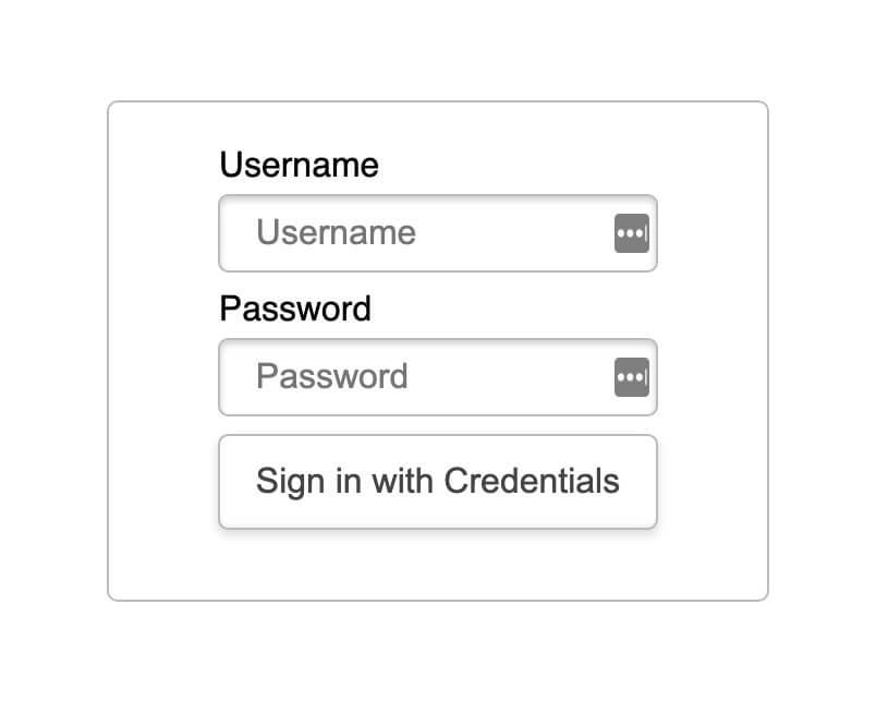 NextAuth.js Credentials Sign In